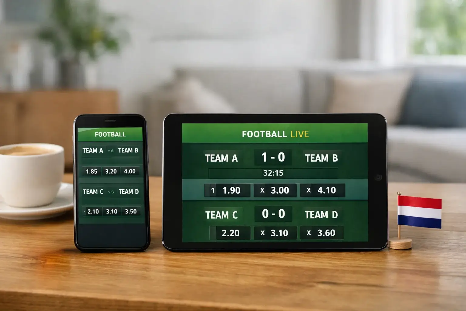 Beste bookmakers Champions League Nederland