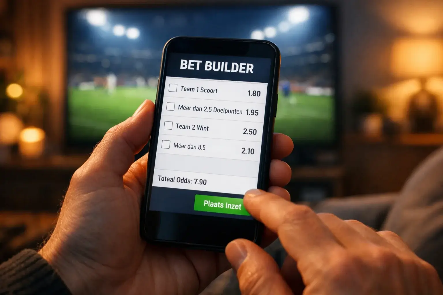 Bet Builder voor Champions League wedstrijden